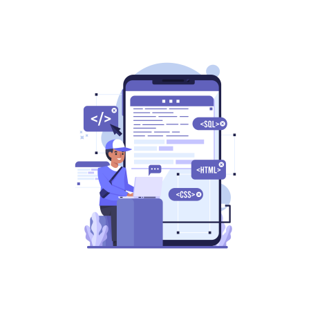 App development illustration